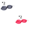 Foldable Double Pet Feeding Bowl
